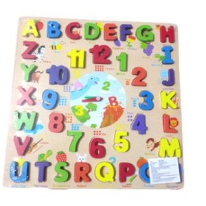 ROMPECABEZA ABECEDARIO + NUMEROS