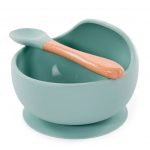 BOWL DE SILICONA CON CUCHARA