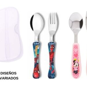 SET DE CUBIERTO DISNEY CON ESTUCHE