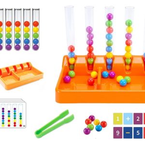 JUEGO DE CUENTAS CON PINZAS