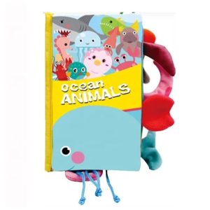 LIBRO DE TELA ANIMALES MARINOS