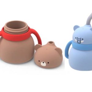 VASO DE SILICONA ANIMALITOS