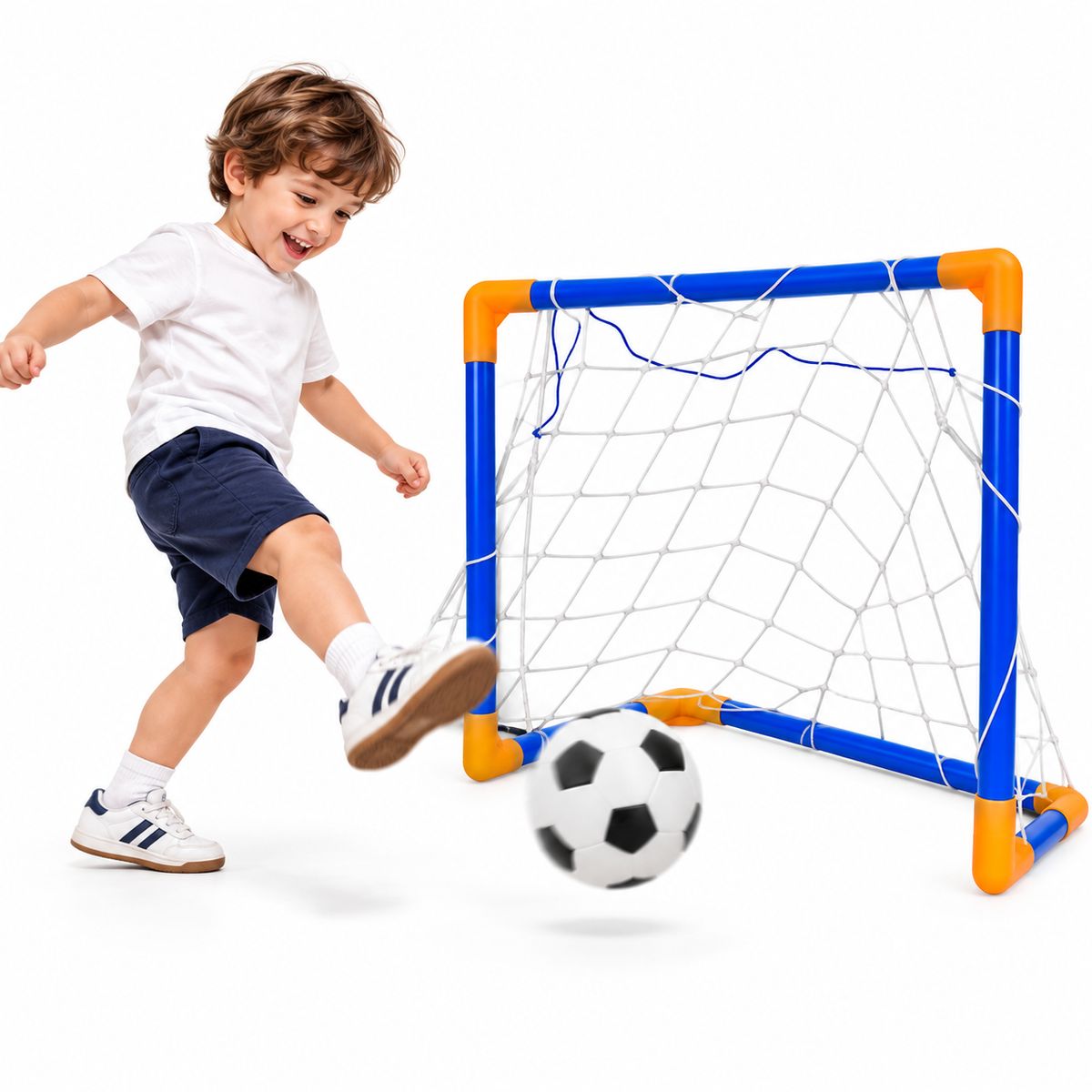 Arco de Fútbol para Niños Armable – Set de Fútbol Infantil con Pelota - Imagen 2