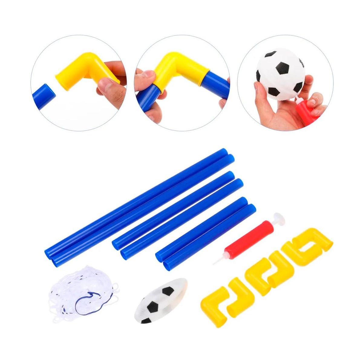Arco de Fútbol para Niños Armable – Set de Fútbol Infantil con Pelota - Imagen 3