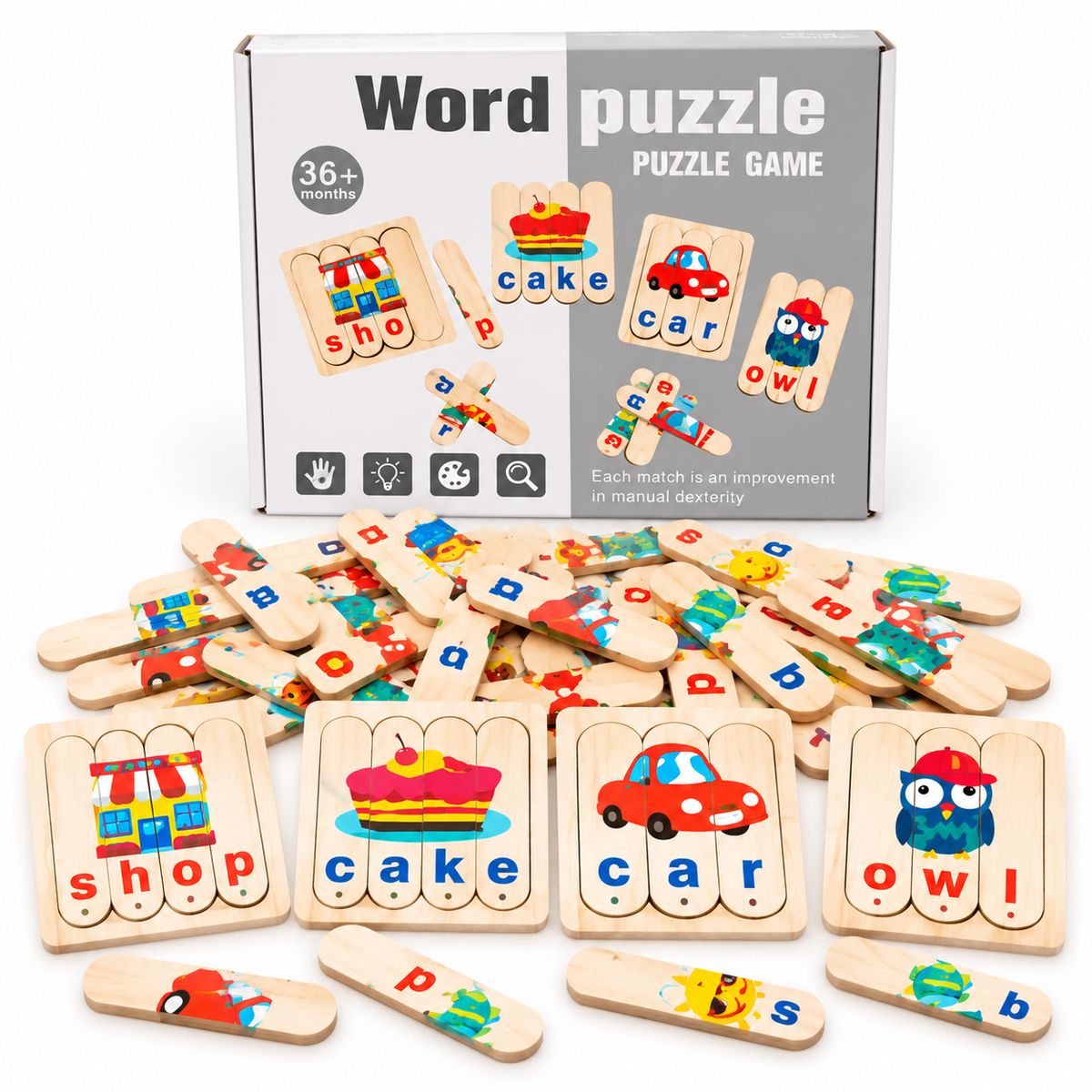 Juego Educativo de Palabras en Inglés para Niños – Aprende Vocabulario Jugando